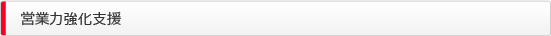 営業力強化支援